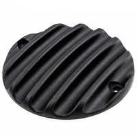 Clutch Badge - Ribbed - Black